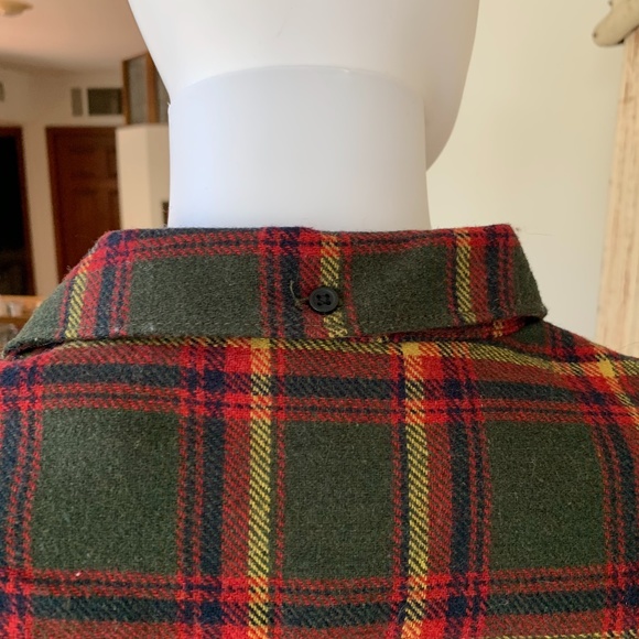 BURTON DRYRIDE GREEN PLAID POPOVER TUNIC OR MINI DRESS - Picture 10 of 11